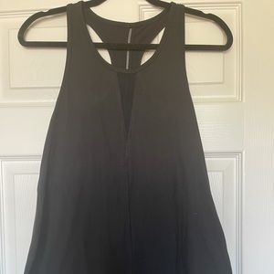 Zyia Black Effortless Tank- Long